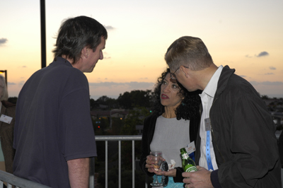 people talking